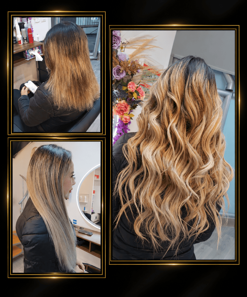 Extensiones de cabello natural en CDMX