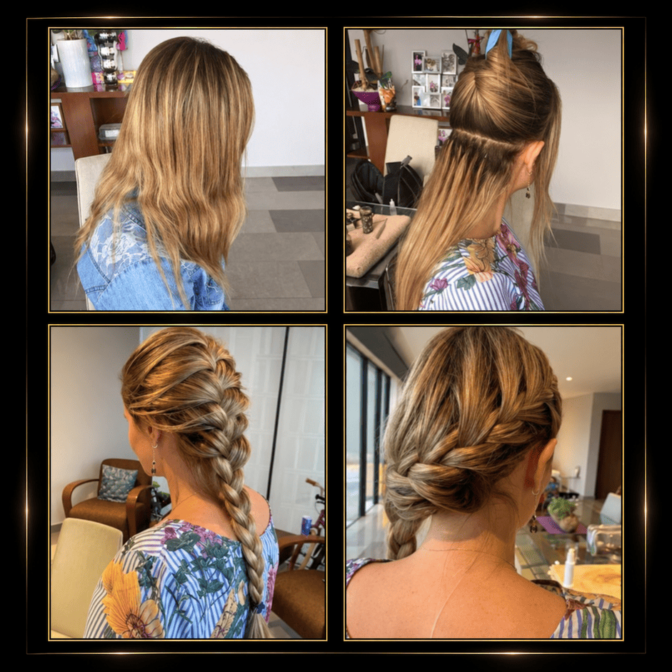 Extensiones de cabello natural en CDMX